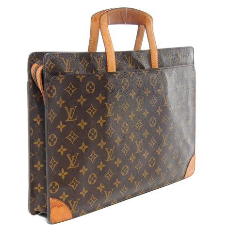 louis vuitton hard briefcase replica|louis vuitton monogram briefcase.